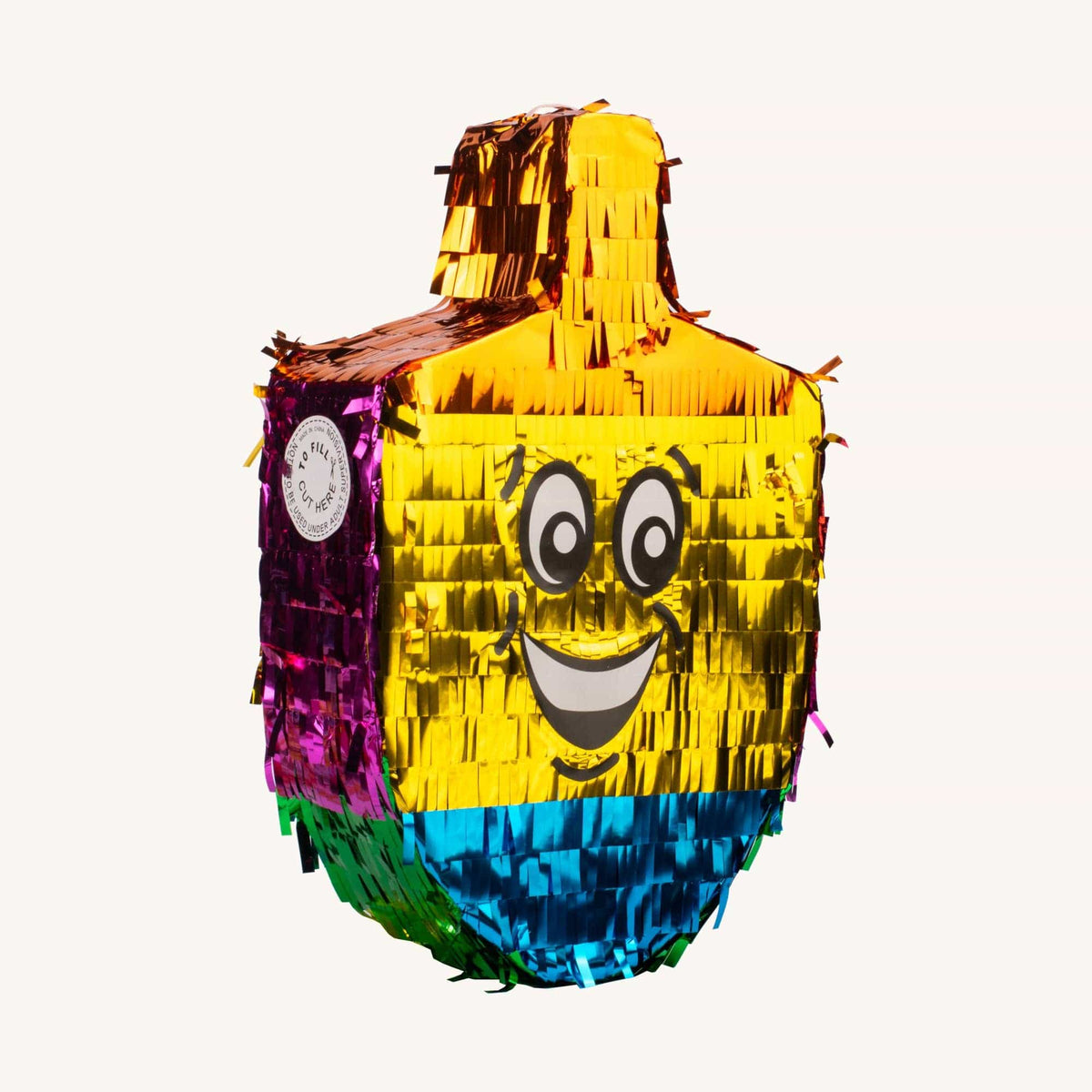 Ner Mitzvah Decorations Hanukkah Dreidel Piñata