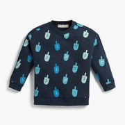 Monica + Andy - Sporty Hanukkah Dreidels Tee by Monica + Andy - (Sizes 2T - 12) - ModernTribe