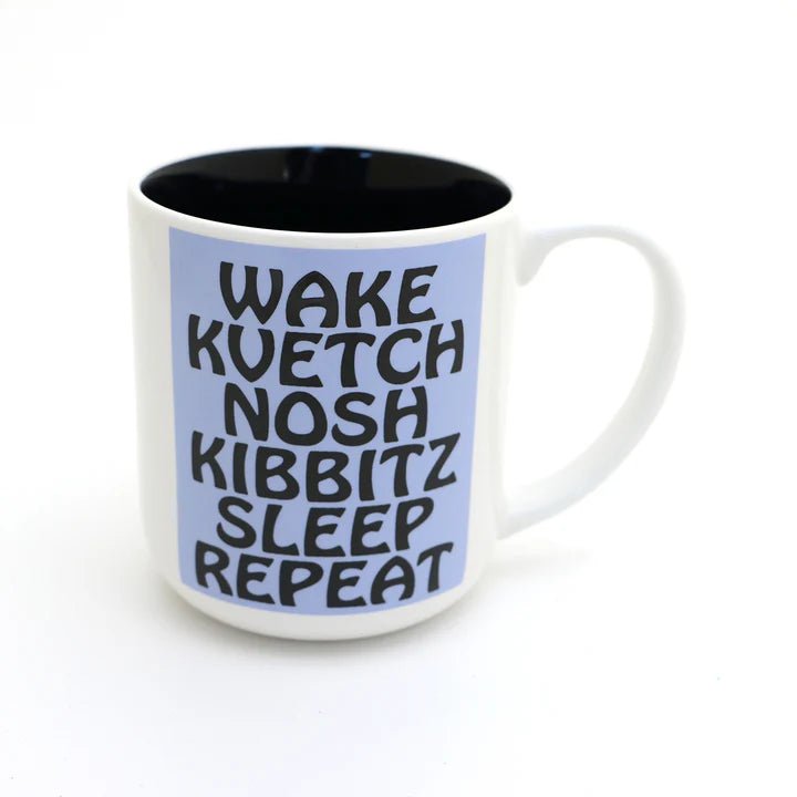 Lenny Mud - Wake Kvetch Nosh Mug - ModernTribe