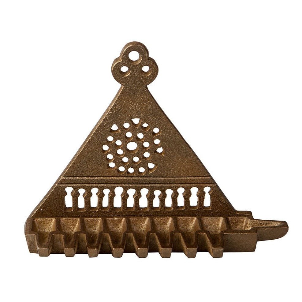 Israel Museum - East and West Cast Brass Menorah – Bronze - ModernTribe