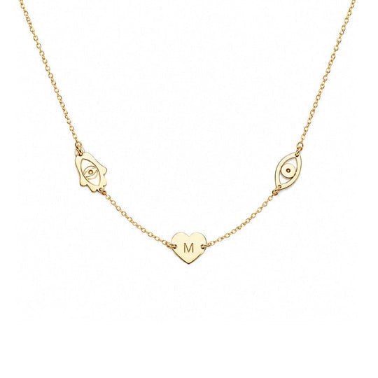 Good Luck Minis Necklace - (Sterling Silver, Gold-Plated, or Two-Tone)