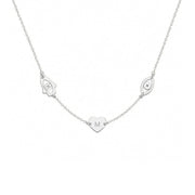 Miriam Merenfeld Jewelry Necklaces Sterling Silver Good Luck Minis Necklace - (Sterling Silver, Gold-Plated, or Two-Tone)