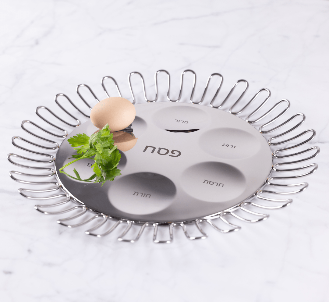 Anna New York - Coluna Dual Seder Plate by Anna New York - ModernTribe