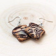 Marshmallow Twists Earrings Babka Slices Earrings