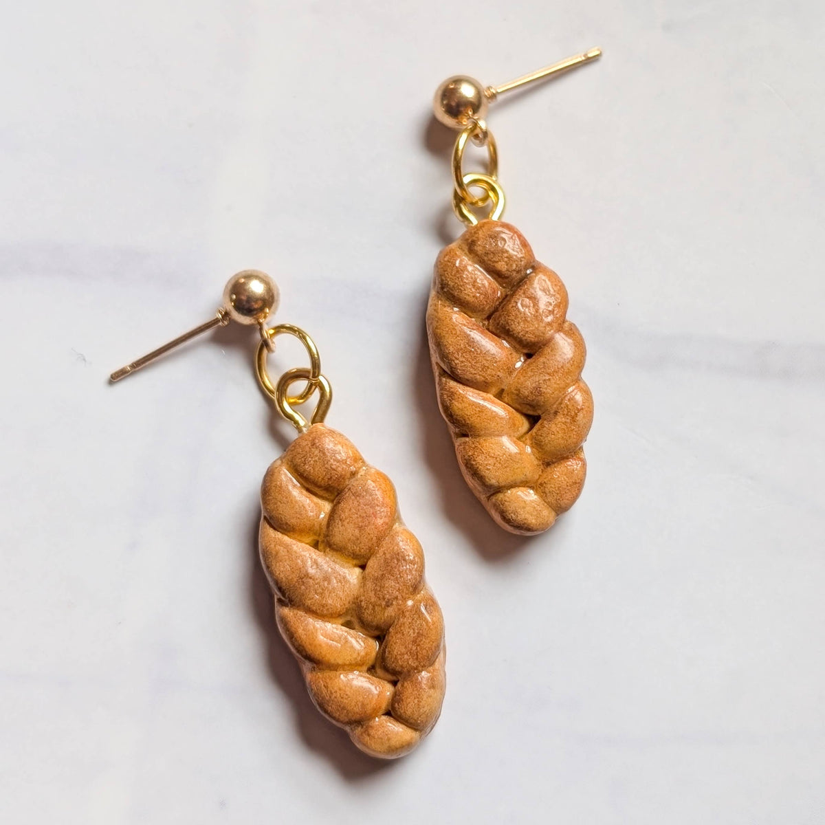 Luxe Trauma Earrings Handmade Challah Earrings
