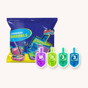 Ner Mitzvah Dreidels Glow in the Dark Dreidels - Medium - 10 Pack