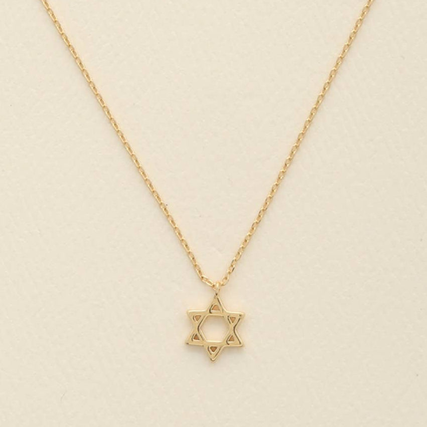 JOIA ACCESSORIES Necklaces 18k Gold-Dipped Star of David Necklace