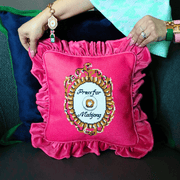 Southern Decorative - Press for Mahjong Needlepoint Pillow - ModernTribe
