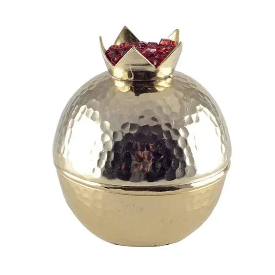 AULICA Decorations Golden Pomegranate Decorative Box