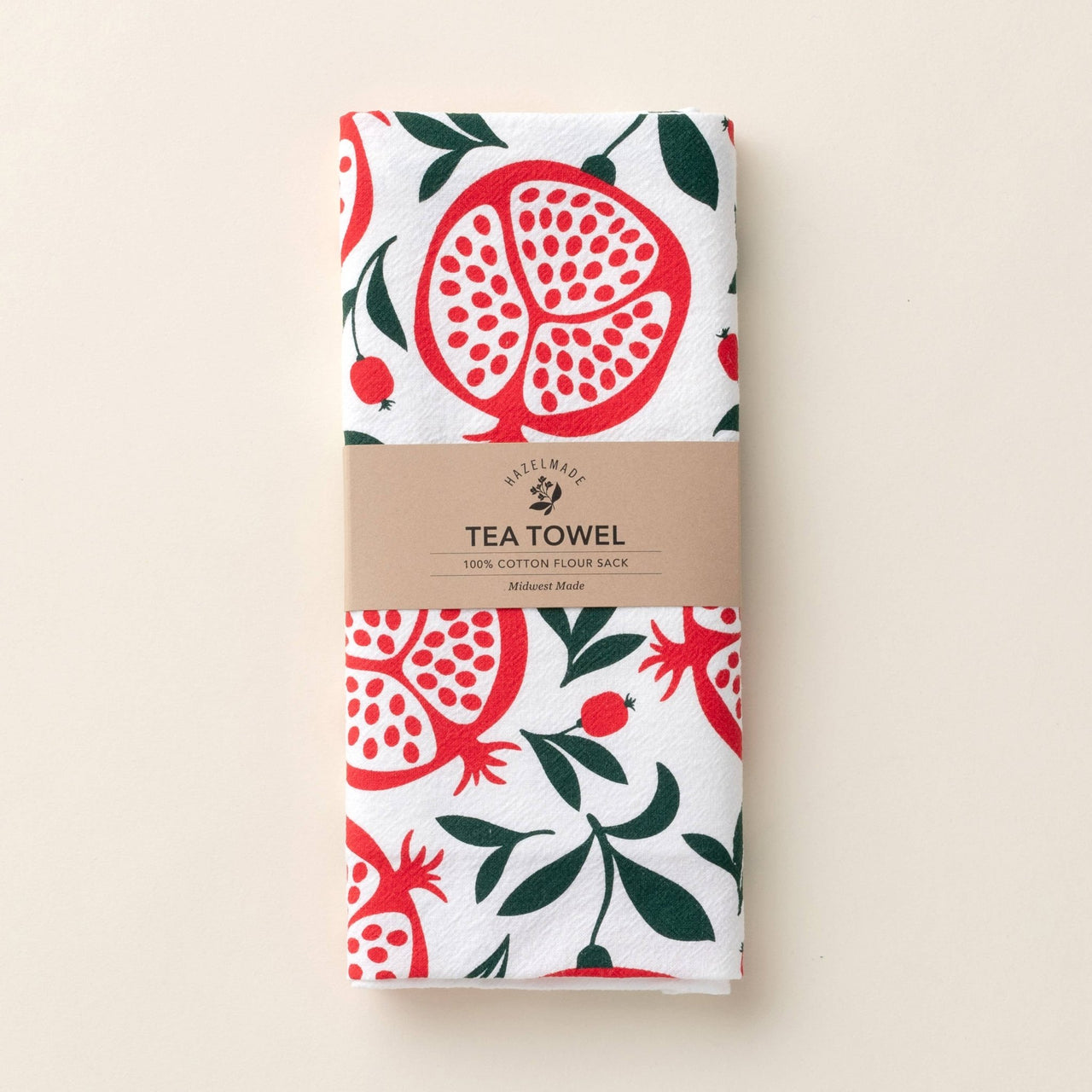 Hazelmade - Pomegranates Cotton Flour Sack Tea Towel - ModernTribe