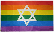 ModernTribe Other Rainbow Star of David Pride Flag