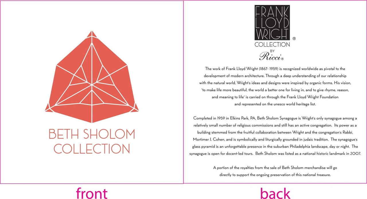 Ricci Argentieri - Frank Lloyd Wright X Menorah - ModernTribe