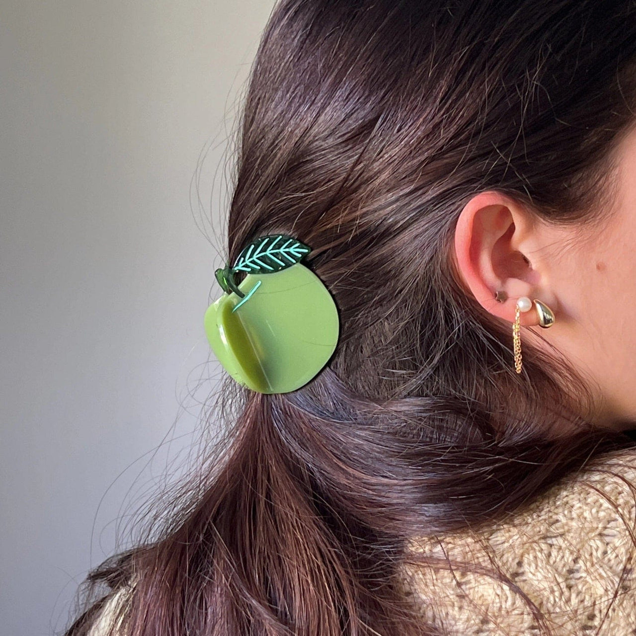 Jenny Lemons - Rosh Hashanah Apple Hair Claw - ModernTribe