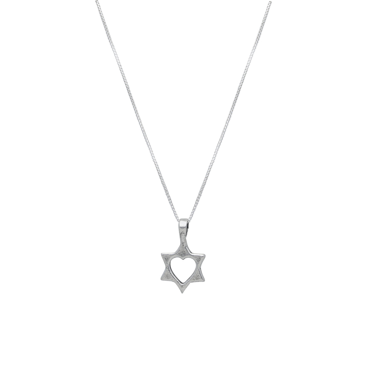 Israel Museum - Star of David and Heart Necklace by Israel Museum - ModernTribe