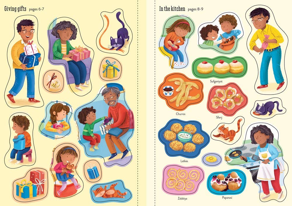 HarperCollins - Little First Stickers Hanukkah Sticker Book - ModernTribe