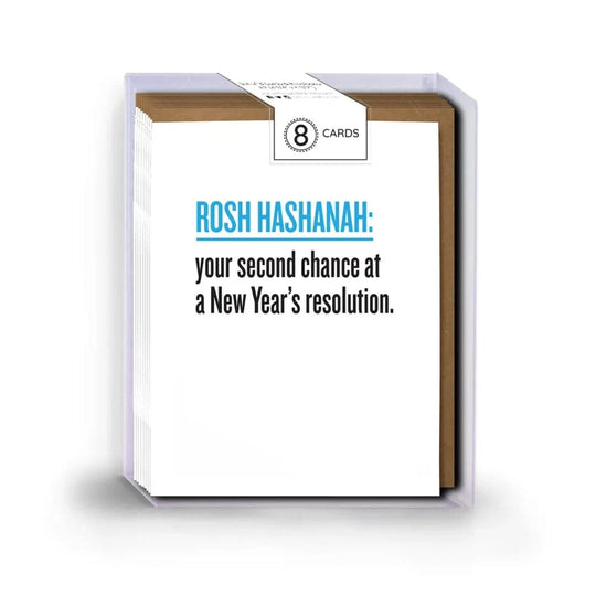 Rosh Hashanah Resolution Cards, Box of 8