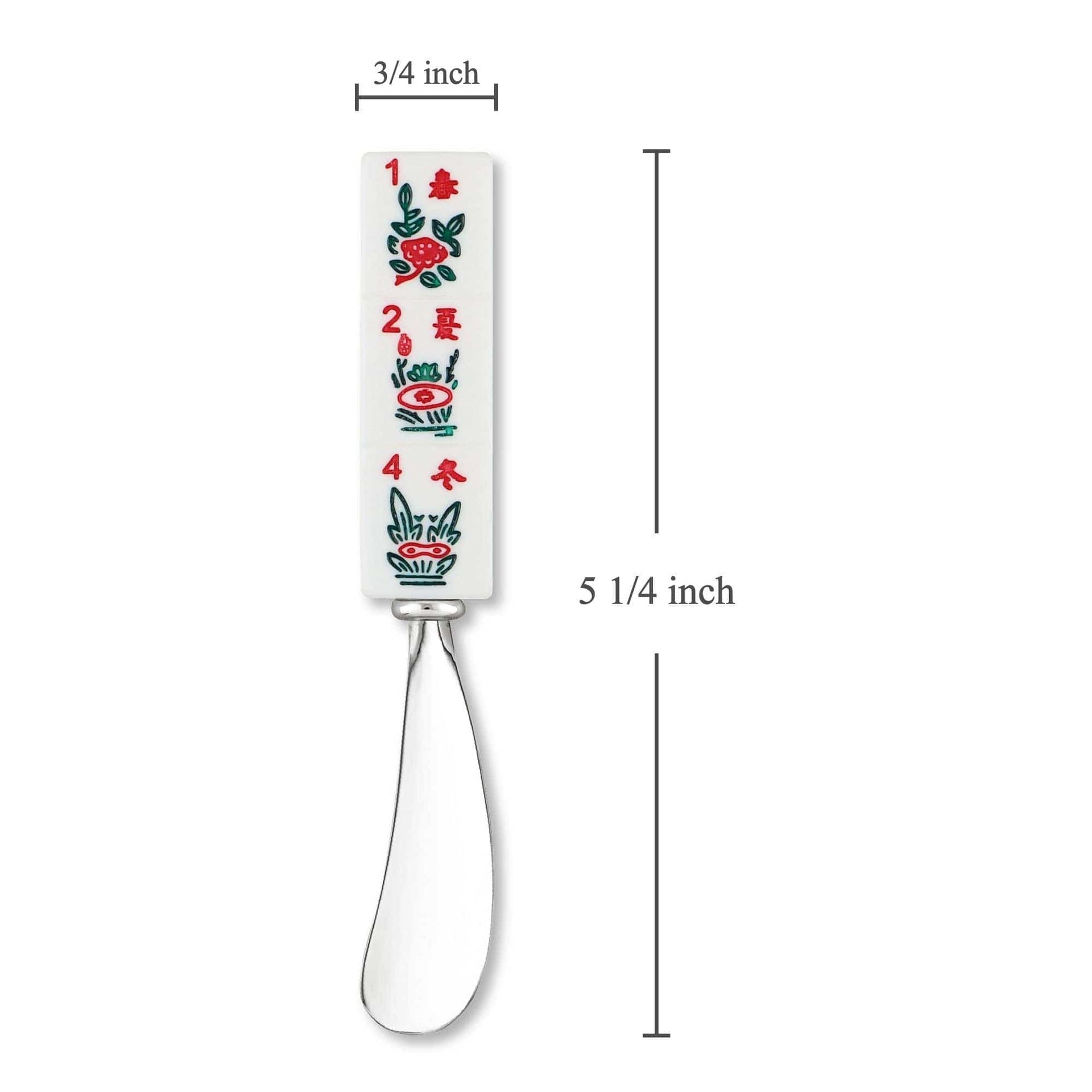 Supreme Housewares Kitchen Utensils Mah Jongg Flowers Spreader - Set of Two