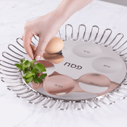 Anna New York - Coluna Dual Seder Plate by Anna New York - ModernTribe