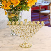 Olivia Riegel Menorahs Dogwood Menorah by Olivia Riegel