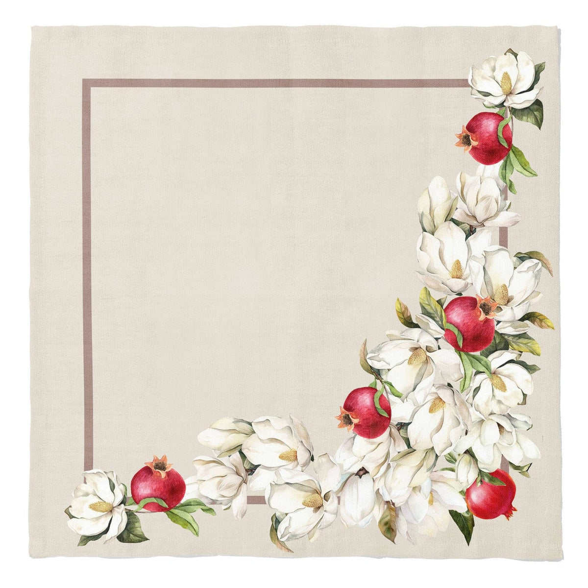 Sobre Meza - Pomegranate Easy-Care Napkins - Set of 6 - ModernTribe