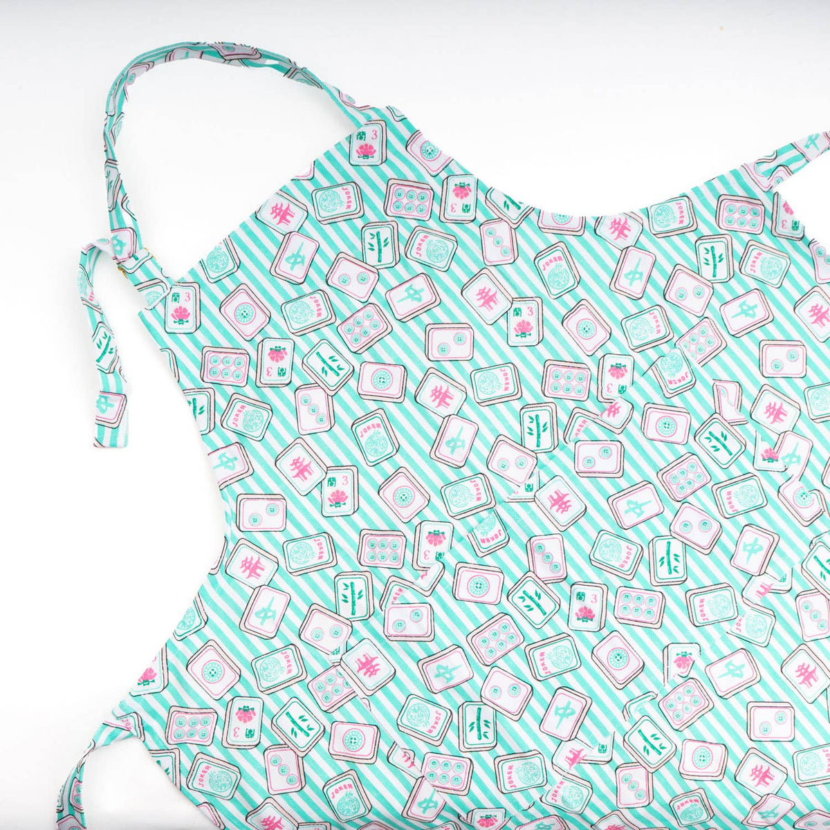 8 Oak Lane - Mahjong Stripe Apron - ModernTribe