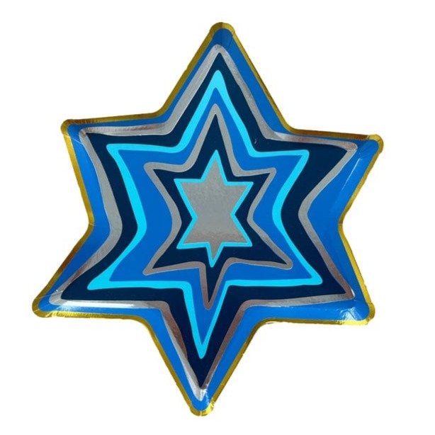 Jollity - Festival of Lights Star Small Plates - Set of 8 - ModernTribe