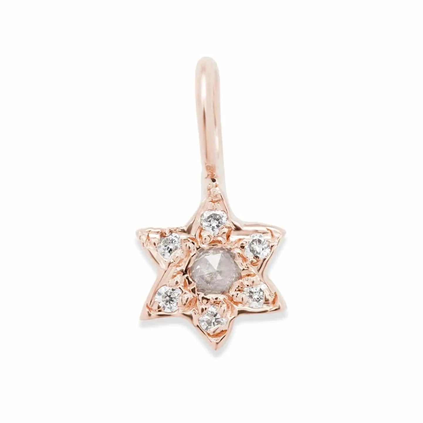 Elisa Solomon Necklaces Rose Gold / Basic / Basic Custom Star of David Necklace by Elisa Solomon - (Yellow, Rose or White Gold)