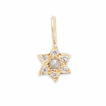 Elisa Solomon Necklaces Yellow Gold / Basic / Basic Custom Star of David Necklace by Elisa Solomon - (Yellow, Rose or White Gold)