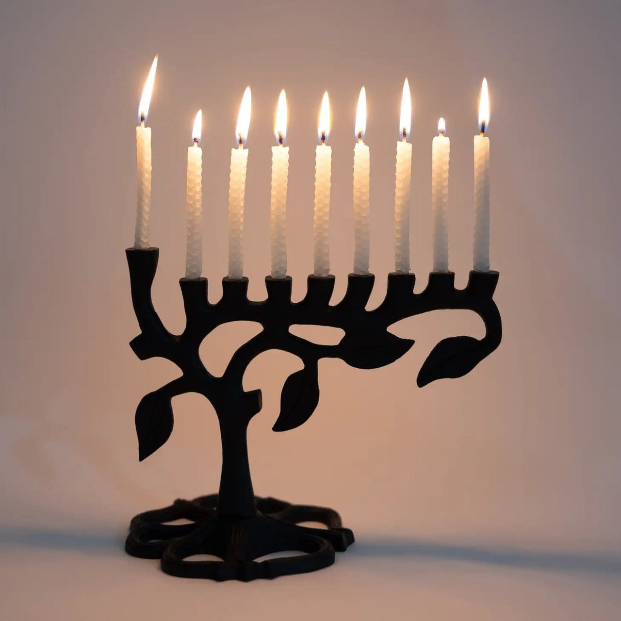 Ten Thousand Villages Menorahs Botanical Leaf Menorah by Ten Thousand Villages