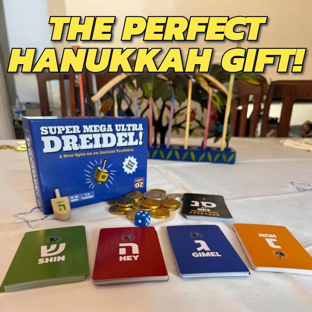 Games by Oz Dreidels Super Mega Ultra Dreidel!