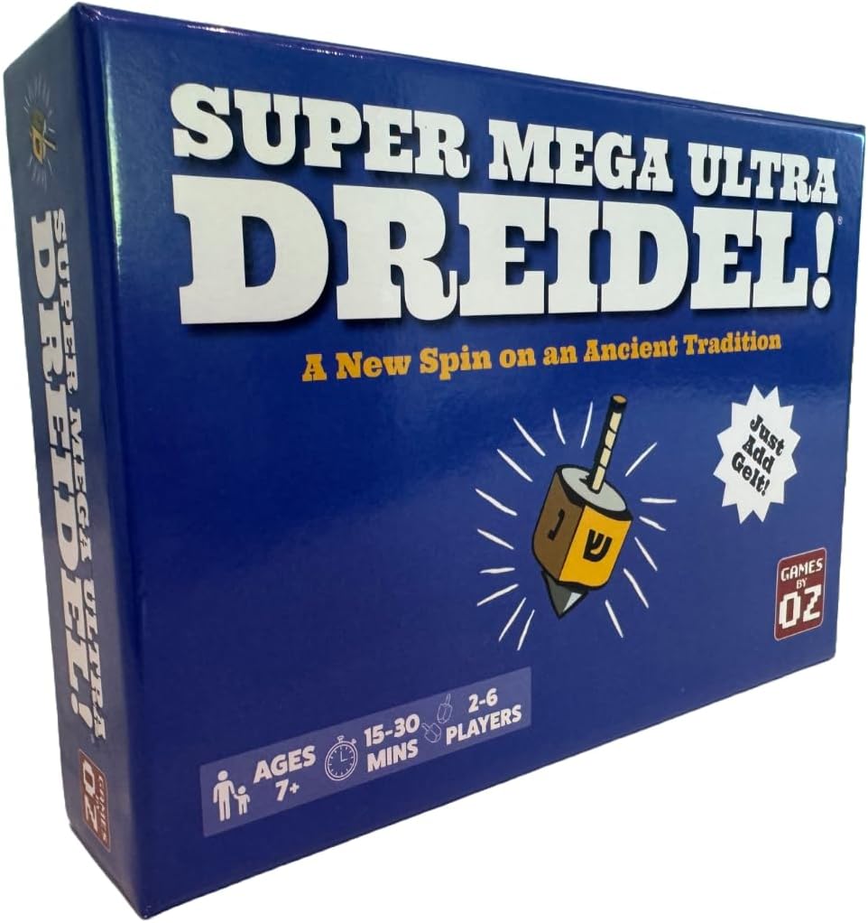 Games by Oz Dreidels Super Mega Ultra Dreidel!