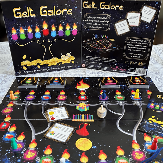 Gelt Galore Hanukkah Board Game