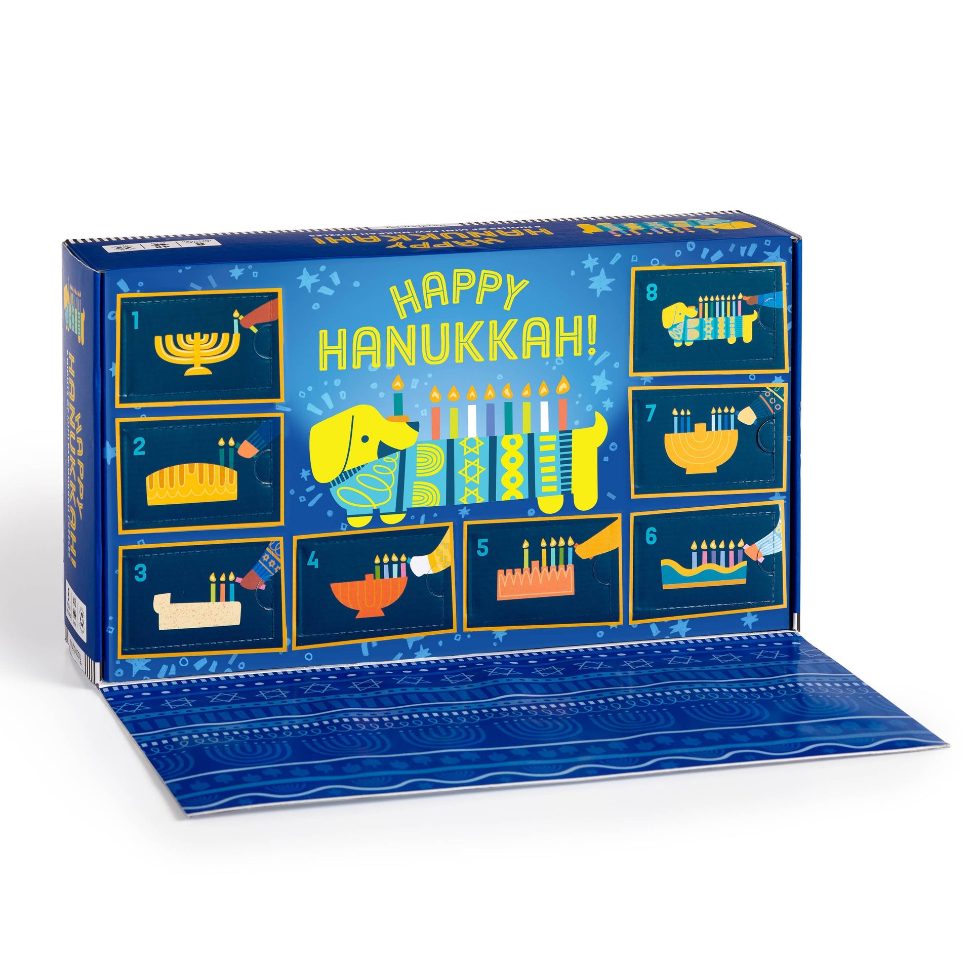 Chronicle Books Happy Hanukkah! Countdown Puzzle Set