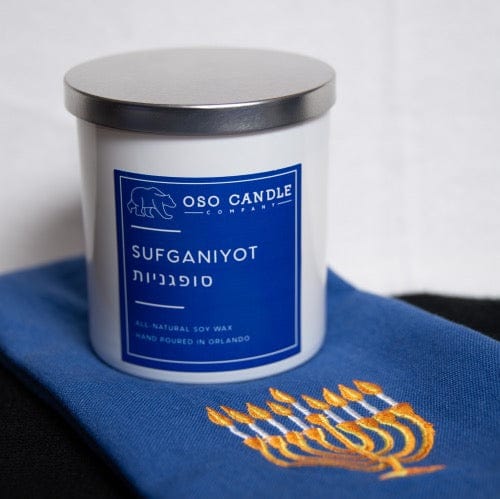 Sufganiyot Scented Hanukkah Soy Candle
