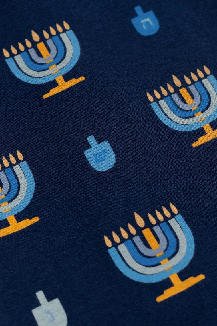 Monica + Andy - Menorah and Dreidel Pet Bandana by Monica + Andy - ModernTribe