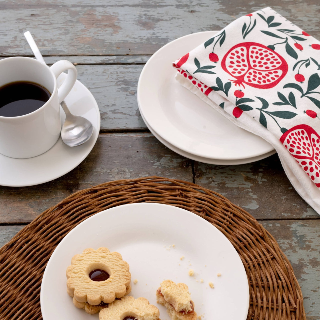 Hazelmade - Pomegranates Cotton Flour Sack Tea Towel - ModernTribe