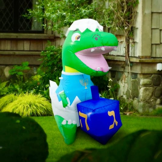 Hanukkah Superstore - Baby Dinokkah the Hanukkah Inflatable - ModernTribe