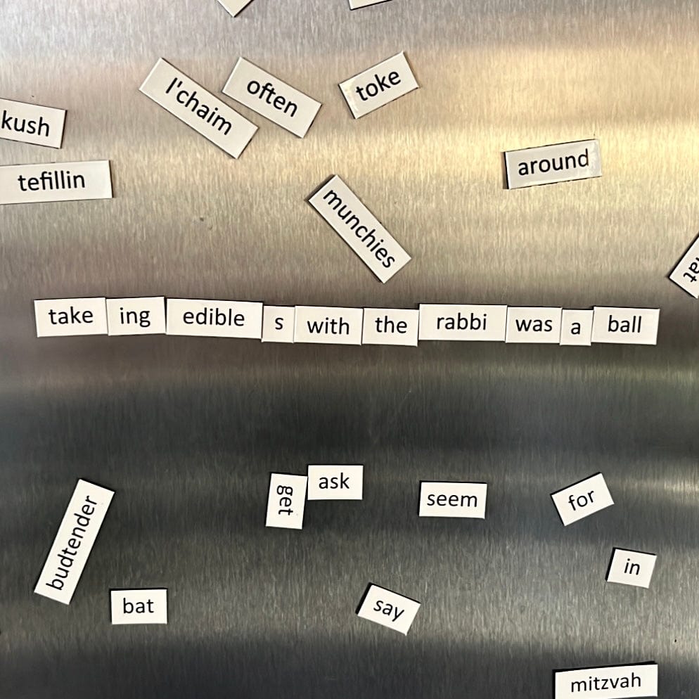 Tokin' Jew - Puff Puff Poetry Magnets - ModernTribe