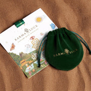 Karma and Luck - 18k Gold - Plated Chai Onyx Necklace - ModernTribe