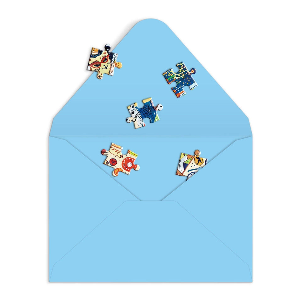 Chronicle Books - Happy Hanukcats Greeting Card Puzzle - ModernTribe