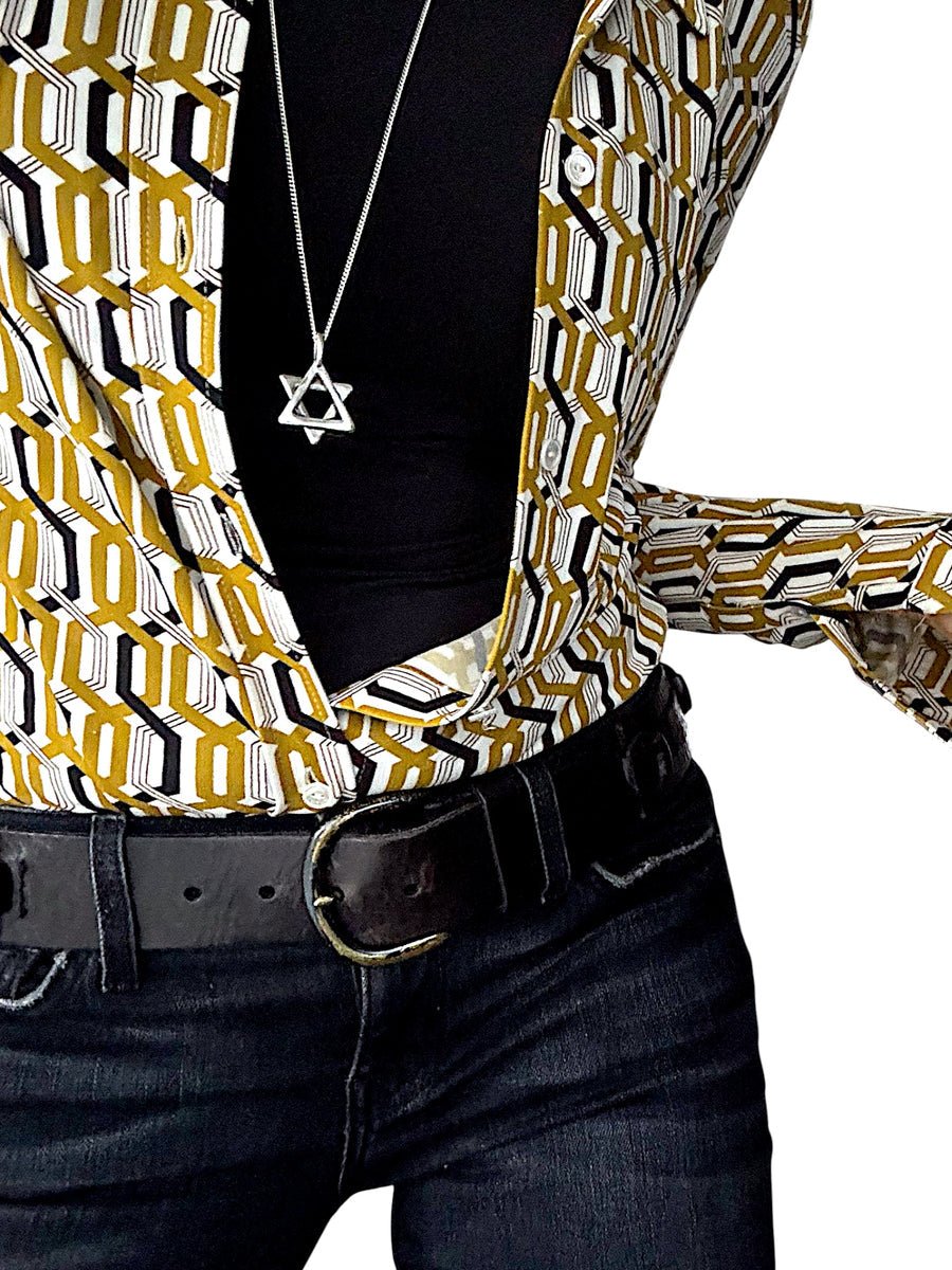 Marla Studio - That 70's Star of David Necklace - Sterling Silver - ModernTribe