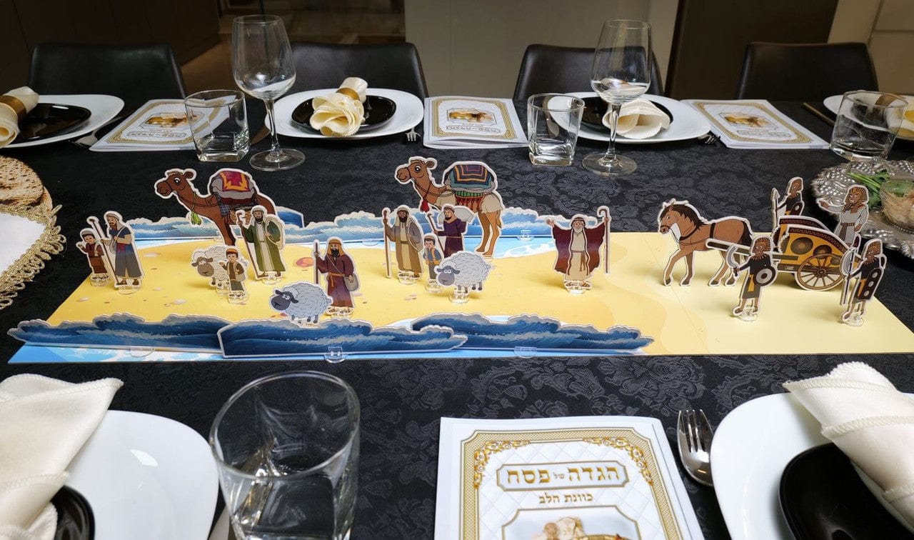 Alef To Tav - Passover Story Table Activity Board - ModernTribe