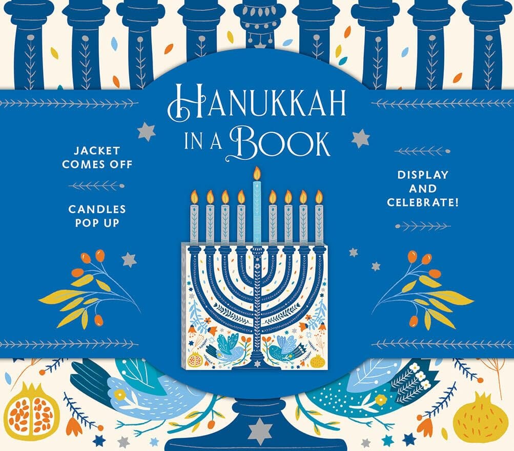 Harry N. Abrams Books - Hanukkah in a Book: Jacket Comes Off, Candles Pop Up, Display and Celebrate! - ModernTribe