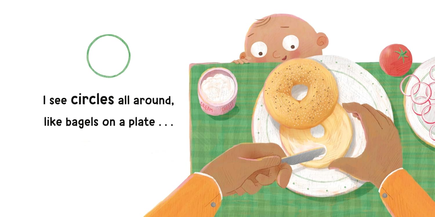 Random House Books Oh My Nosh!: What Shape Is Your Bagel?