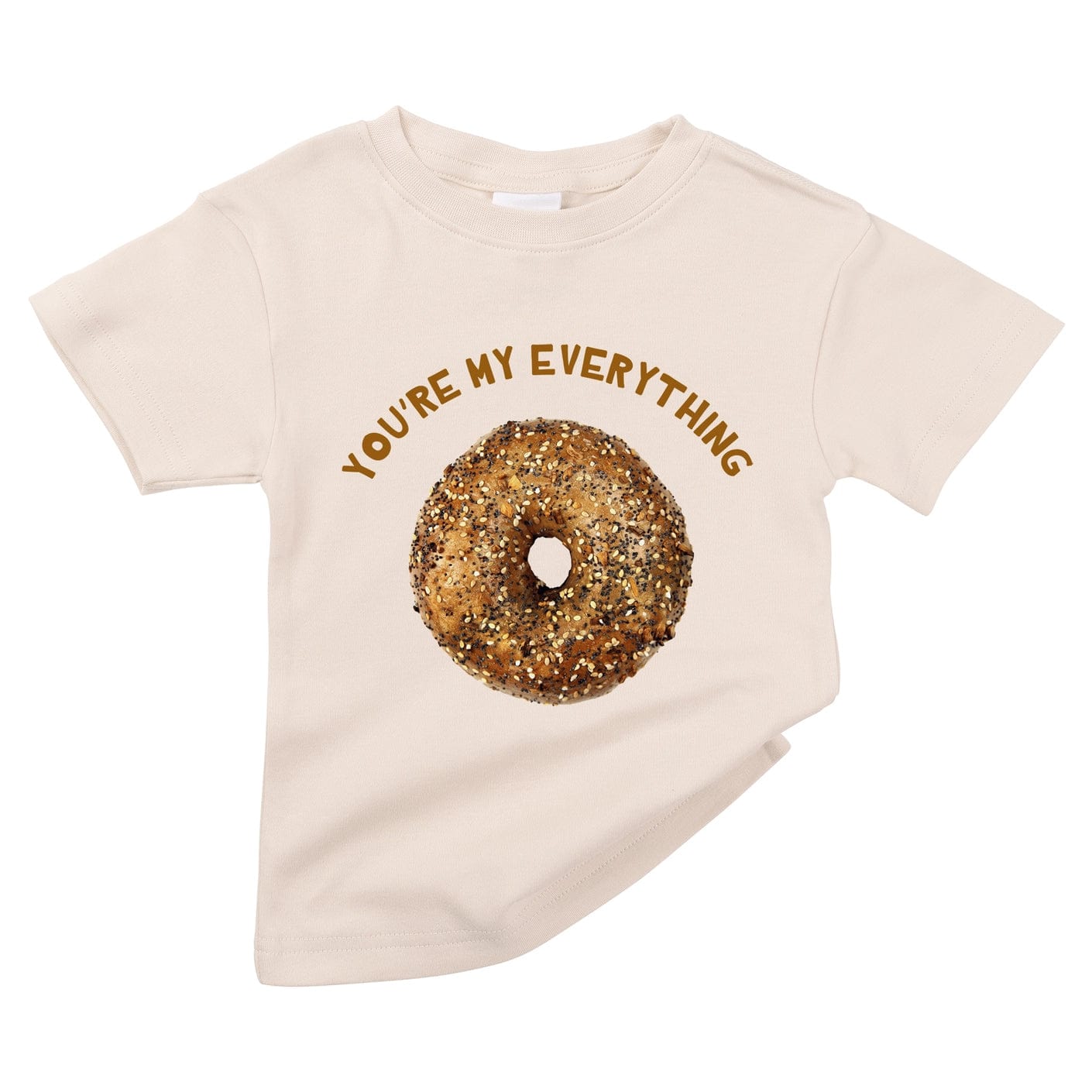 Spunky Stork Onesies You're My Everything Bagel Youth T-Shirt