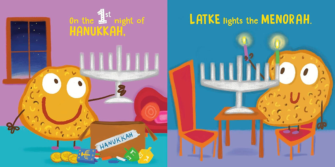 Random House - Latke's First Hanukkah - Board Book - ModernTribe