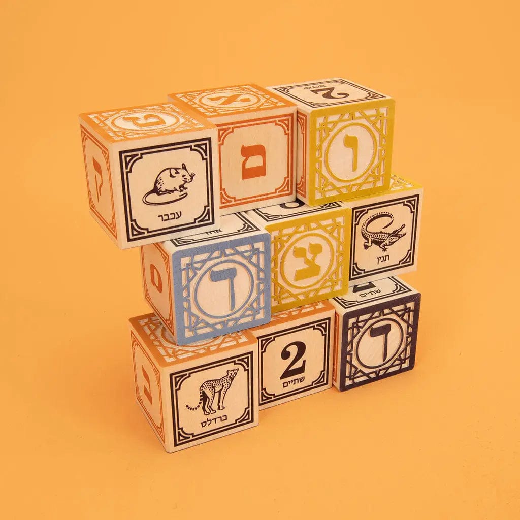Uncle Goose - Uncle Goose Hebrew Blocks - ModernTribe