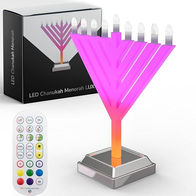 Menorah.net - LUX Indoor Display Menorah - ModernTribe