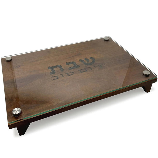Walnut Raised Challah Board