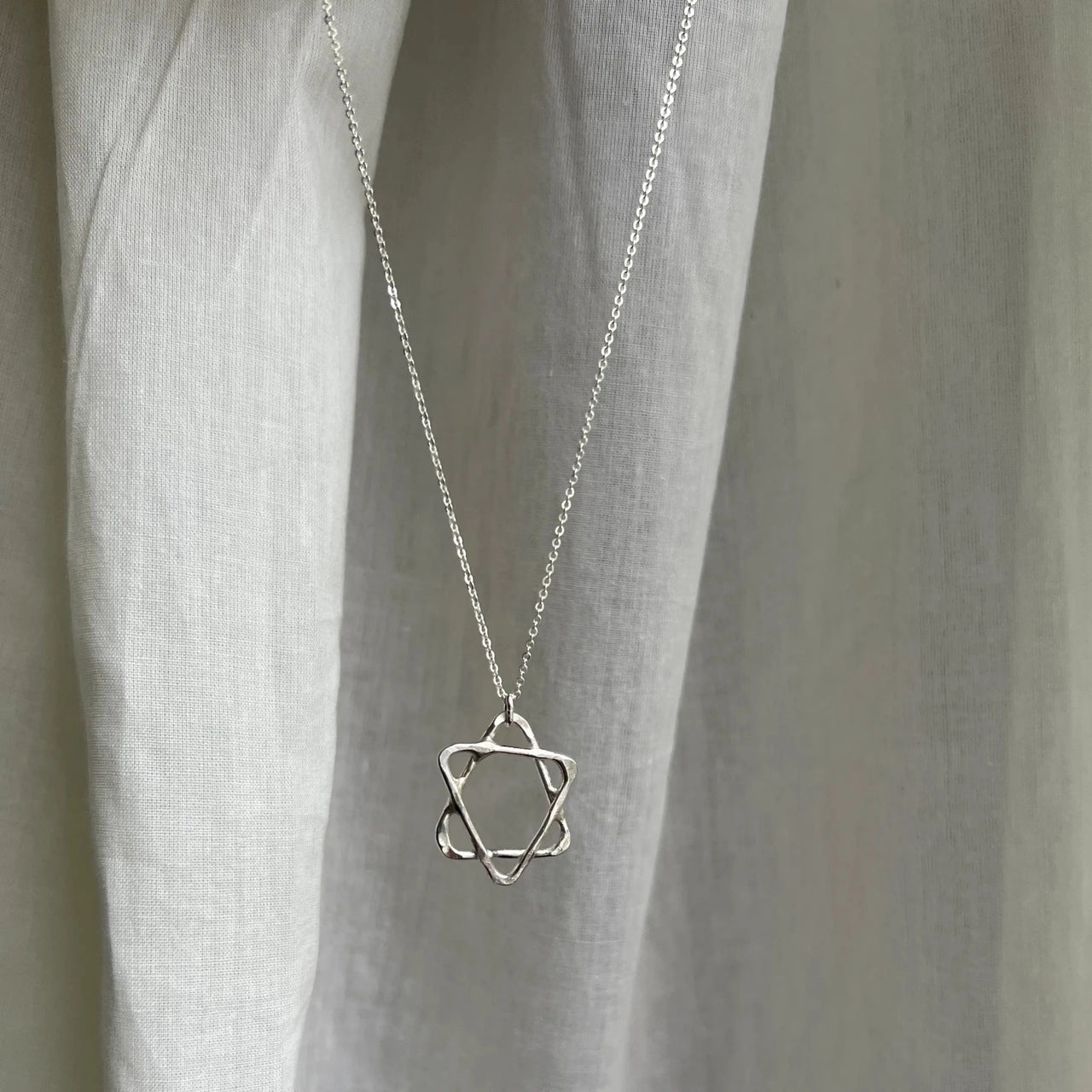 Rachel Pfeffer - Sterling Silver Handmade Organic Star of David - Small or Large - ModernTribe